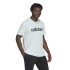Camiseta adidas Essentials Embroidered Lineal Logo Hombre WH