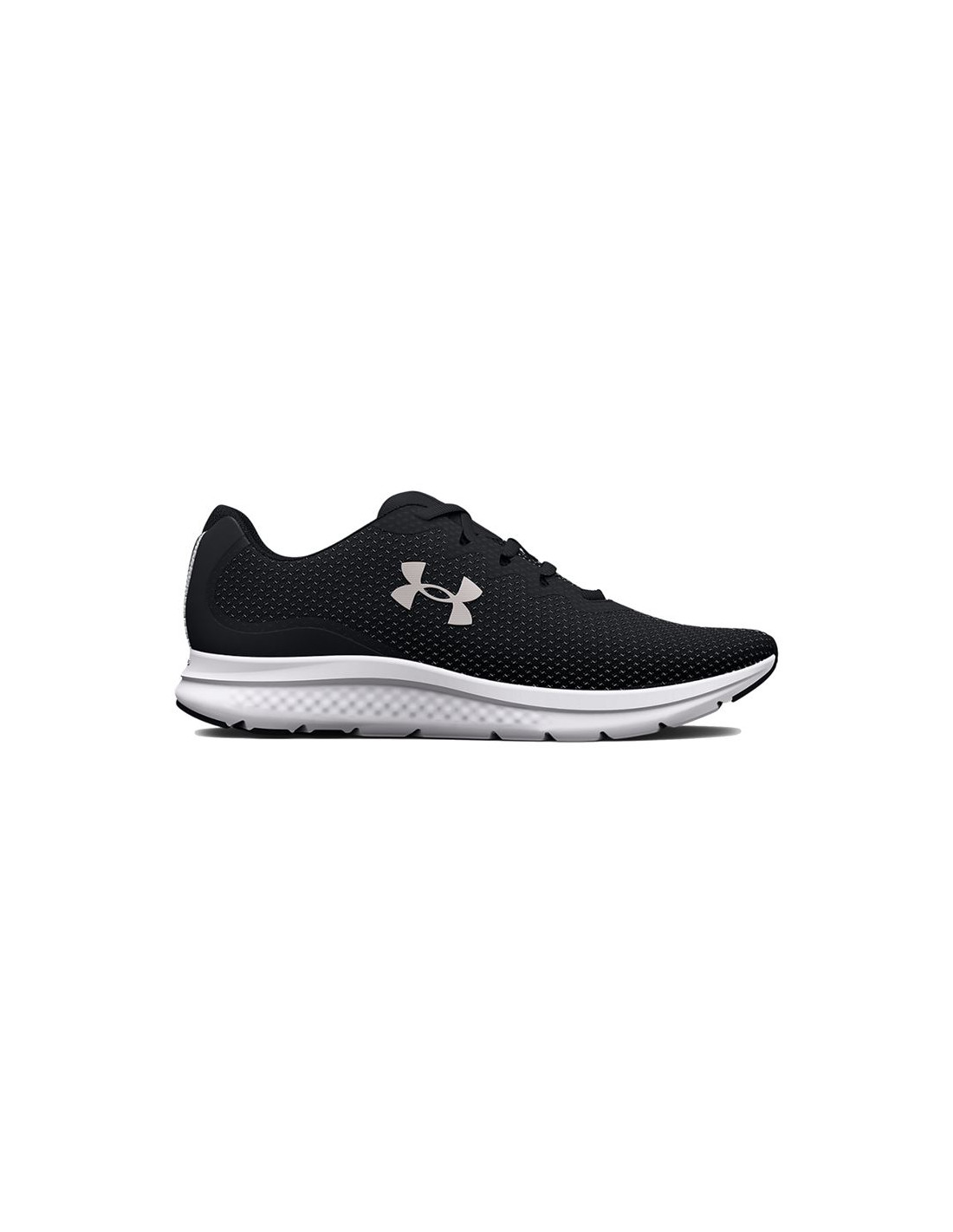Zapatillas negras de running under armour charged impulse 3 hombr
