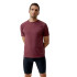 Camiseta Born Living Yoga Otawa Vino Tinto Hombre