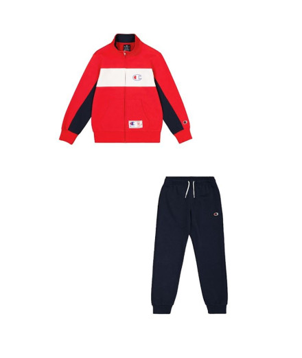 Conjunto Champion Sweatsuit Infantil Rojo