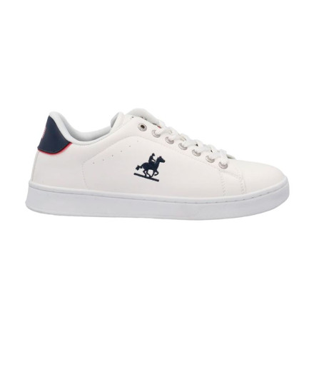 Zapatillas Grand Polo Empire Ltx Hombre Blanco/Azul