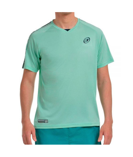 Camiseta de Padel Bullpadel Badan Hombre Verde Manzana...