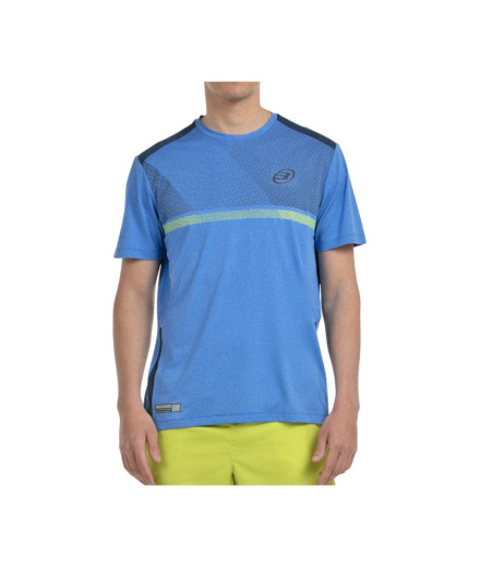 Camiseta de Padel Bullpadel Bilao Hombre Azul Atomico Vigore