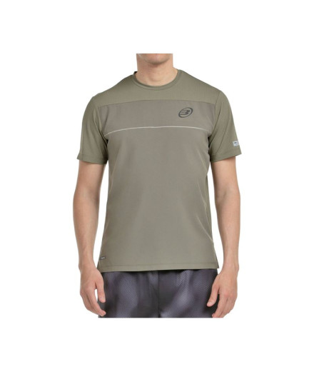 Camiseta de Padel Bullpadel Monda Hombre Kaki