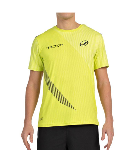 Camiseta de Padel Bullpadel Paquito 25V Hombre Lima