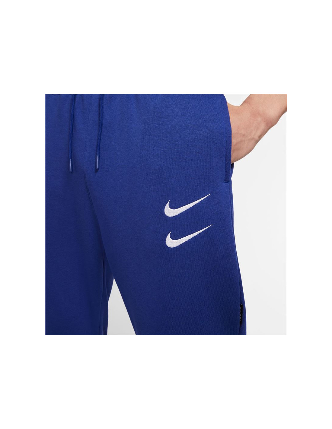 Pantalon Nike M Nsw Swoosh Azul Hombre