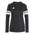 Camiseta de Fútbol adidas Squadra25 Lw Mujer Negro/Blanco