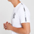Camiseta New Era NY Yankees Taped Sleeve Blanco
