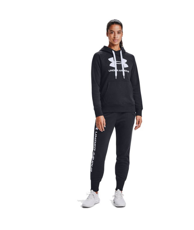 Sudadera Under Armoor Rival Fleece Negro