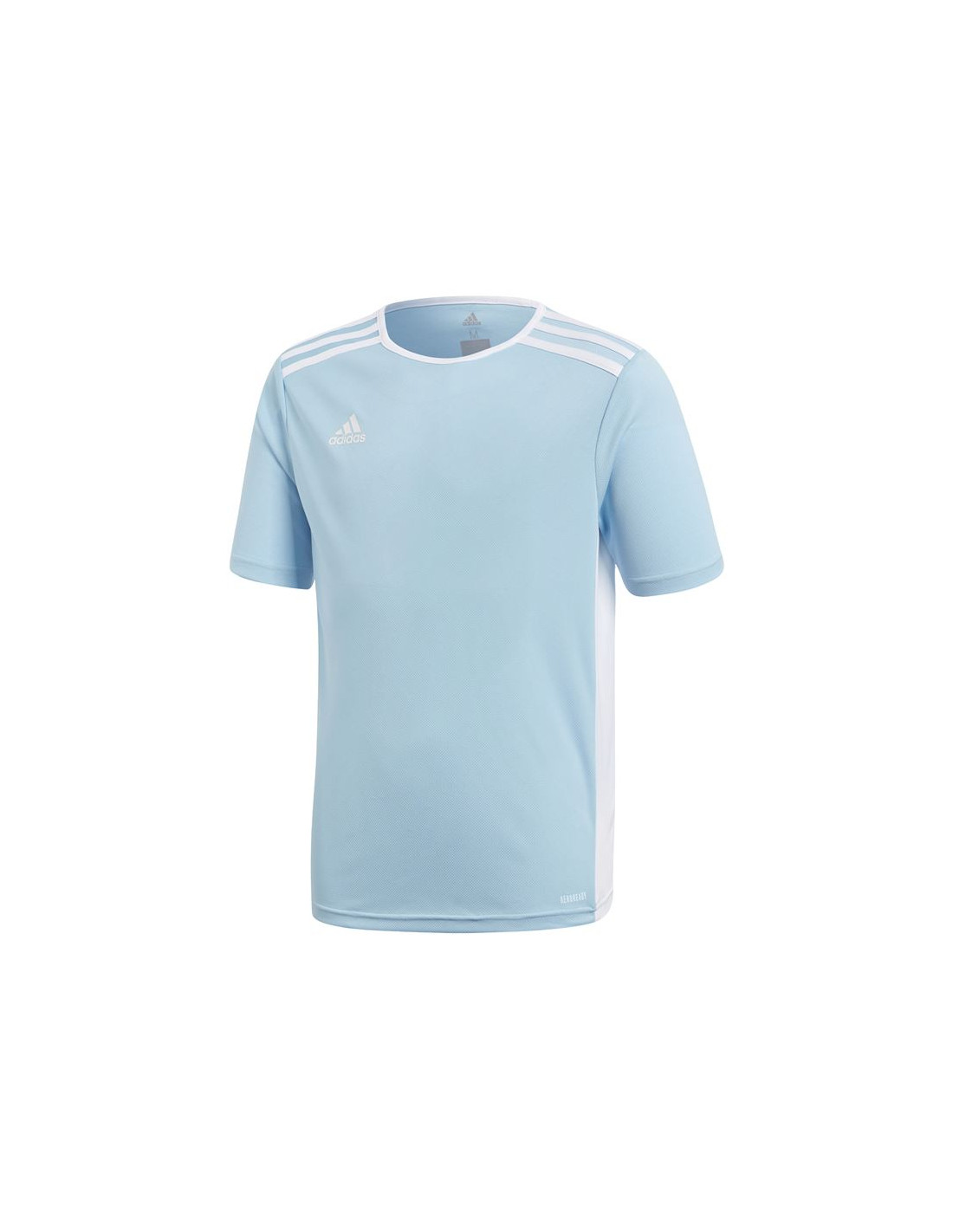 Camiseta fútbol adidas entrada jr light blue