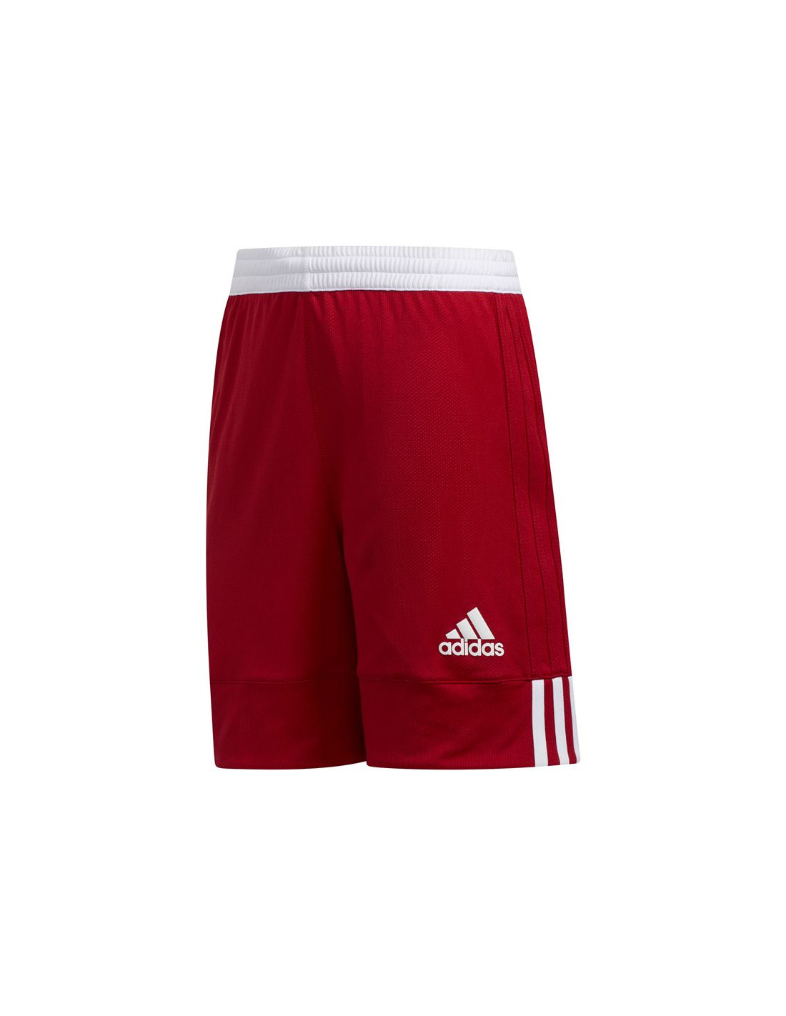 Pantalones de baloncesto adidas 3g speed reversibles k power red