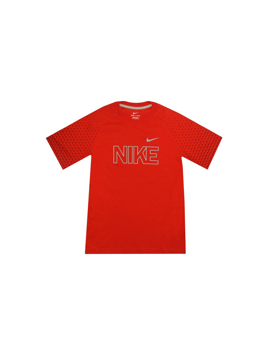 Camiseta nike dri-fit rojo/blanco