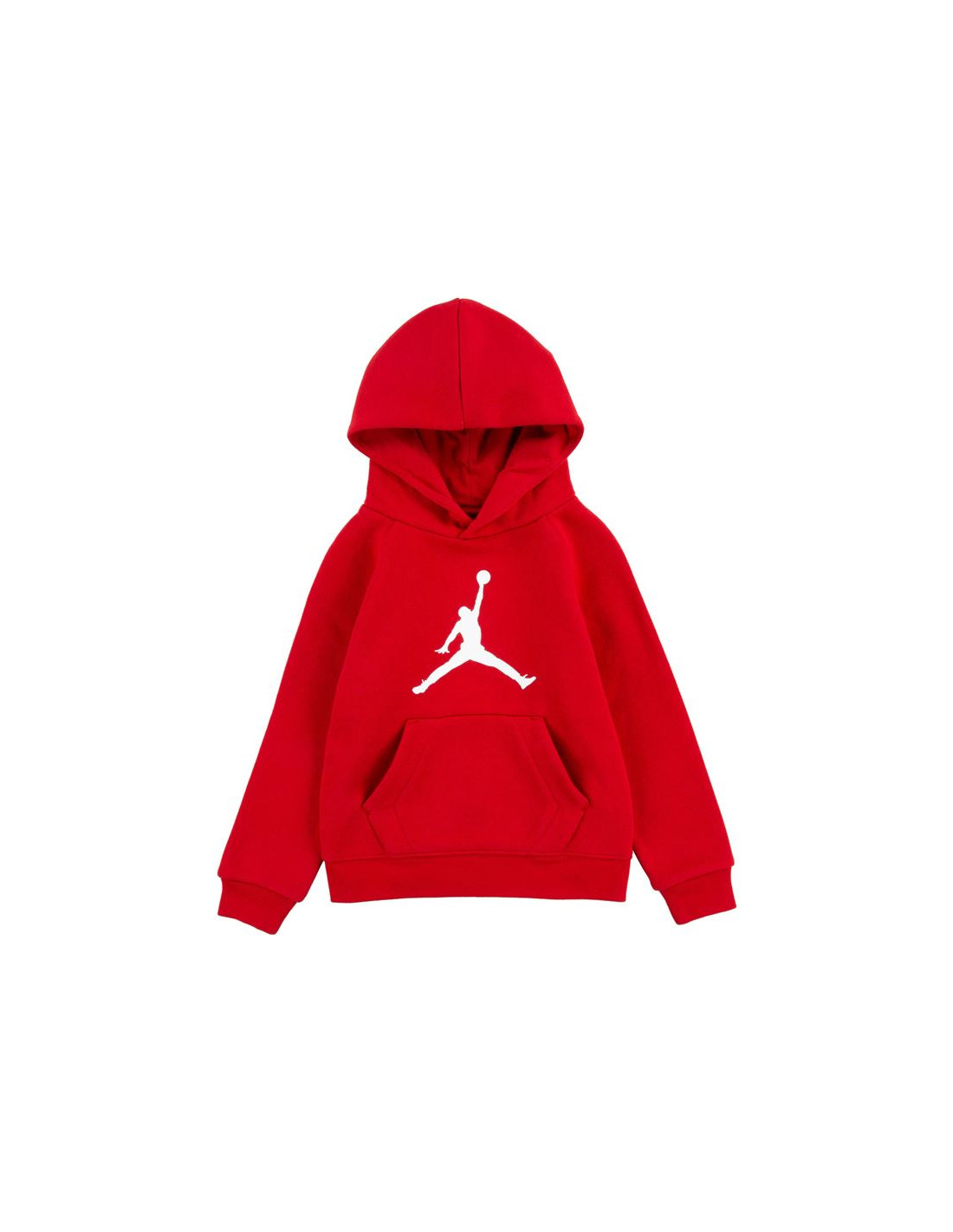Sudadera nike kids jordan jumpman logo fleece infantil rojo
