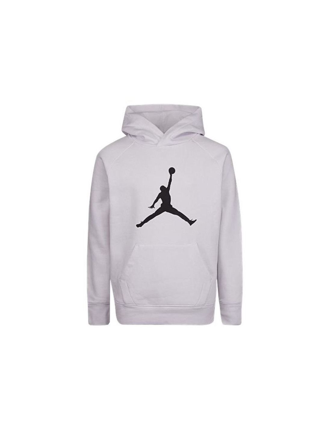Sudadera jordan jumpman logo fleece blanco