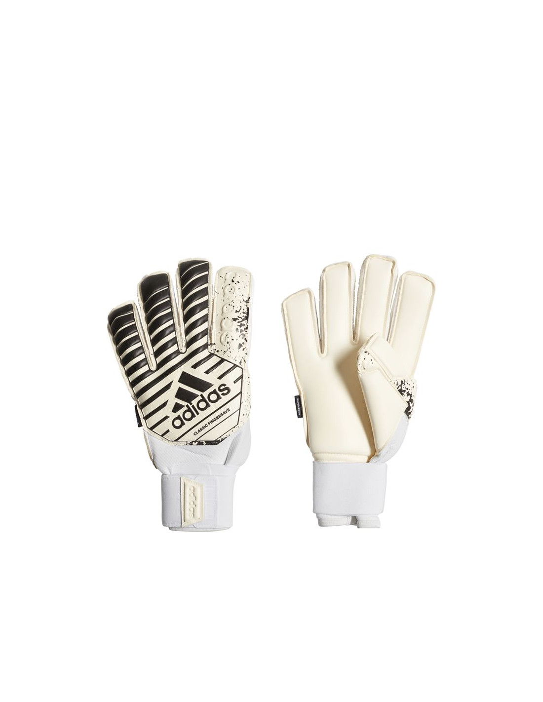 adidas Guantes blancas