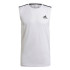 Camiseta de trainning adidas Aeroready Designed To Move Sport 3 bandas M White